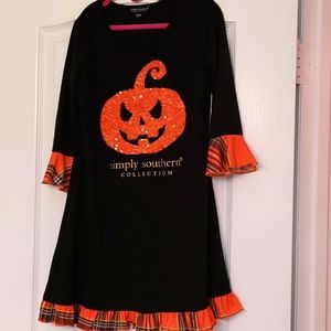 Simply Southern Pumpkin Dress